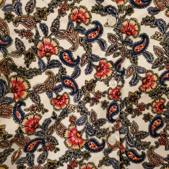 Floral Long-Sleeve Dress with Belt - Picture 8 of 12